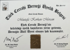 Op. Dr. Mustafa Korhan Mercan Genel Cerrahi sertifikası