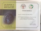 Op. Dr. Nuray Kitapçıoğlu Kadın Hastalıkları ve Doğum sertifikası