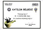 Dr. Cemalettin Ekmekcioğlu Geleneksel ve Tamamlayıcı Tıp sertifikası
