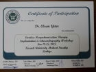 Doç. Dr. Ekrem Yeter Kardiyoloji sertifikası