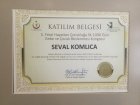 Dyt. Seval Komlıca Diyetisyen sertifikası