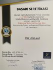 Dyt. İpek Günay Diyetisyen sertifikası