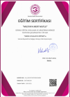 Uzm. Kl. Psk. Mustafa Mert Mutlu Psikoloji sertifikası