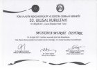 Op. Dr. Mustafa Murat Öztürk Plastik Rekonstrüktif ve Estetik Cerrahi sertifikası