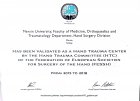 Op. Dr. Emre Özdemir Ortopedi ve Travmatoloji sertifikası