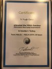 Uzm. Dr. Muzaffer Öztosun Geleneksel ve Tamamlayıcı Tıp sertifikası