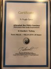 Uzm. Dr. Muzaffer Öztosun Geleneksel ve Tamamlayıcı Tıp sertifikası