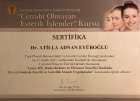 Doç. Dr. Atilla Adnan Eyüboğlu Plastik Rekonstrüktif ve Estetik Cerrahi sertifikası