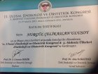 Op. Dr. Nurgül Ulusoy Kadın Hastalıkları ve Doğum sertifikası