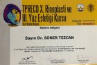 Op. Dr. Soner Tezcan Plastik Rekonstrüktif ve Estetik Cerrahi sertifikası