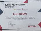 Uzm. Psk. Esen Orhan Psikoloji sertifikası