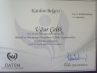 Uzm. Psk. Uğur Çelik Psikoloji sertifikası