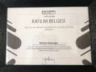 Uzm. Kl. Psk. Behiye Sakaoğlu Psikoloji sertifikası