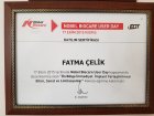 Dt. Fatma Çelik Diş Hekimi sertifikası