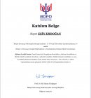 Psk. Esin Erdoğan Psikoloji sertifikası