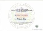 Op. Dr. Mustafa Dinç Kadın Hastalıkları ve Doğum sertifikası