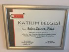 Psk. Gülçin Dönmez Fidan Psikoloji sertifikası