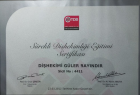 Dt. Güler Bayındır Diş Hekimi sertifikası