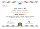 Uzm. Psk. Dan. İrem Türkcan Psikolojik Danışman sertifikası