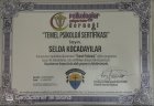Fzt. Selda Koşar Fizyoterapi sertifikası