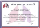Prof. Dr. İsmail Şerifoğlu Girişimsel Radyoloji sertifikası