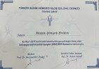 Uzm. Dr. Nazan Şimşek Erdem Nöroloji (Beyin ve Sinir Hastalıkları) sertifikası