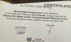 Uzm. Kl. Psk. Duygu Dervişoğlu Psikoloji sertifikası