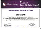 Uzm. Dr. Ender Can Çocuk Sağlığı ve Hastalıkları sertifikası