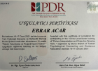 Psk. Dan. Ebrar Acar Psikolojik Danışman sertifikası