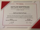 Uzm. Kl. Psk. Zehra Demirhan Psikoloji sertifikası