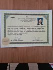 Dr. Tubahan Kaya Diş Hekimi sertifikası