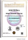 Uzm. Psk. Demet Yeşiltaş Psikoloji sertifikası