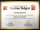 Dt. Hakan Azap Diş Hekimi sertifikası