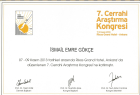Op. Dr. İsmail Emre Gökce Genel Cerrahi sertifikası