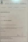 Fzt. Selda Koşar Fizyoterapi sertifikası