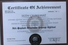 Uzm. Kl. Psk. Sezin Çelikkanat Mısırlı Psikoloji sertifikası