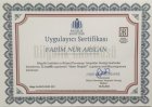 Uzm. Kl. Psk. Fadim Nur Arslan Psikoloji sertifikası