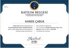 Klinik Psikolog Hande Erçin Psikoloji sertifikası