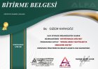 Dyt. Gizem Karagöz Diyetisyen sertifikası
