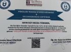 Psk. Elif Melisa Türkmen Psikoloji sertifikası