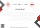 Uzm. Psk. Nihan Özant Psikoloji sertifikası