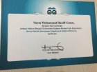 Op. Dr. Muhammed Hanifi Gemci Ortopedi ve Travmatoloji sertifikası