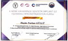 Op. Dr. Haşim Furkan Güllü Genel Cerrahi sertifikası