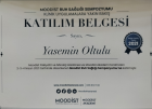 Klinik Psikolog  Yasemin Oltulu Psikoloji sertifikası