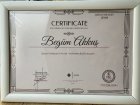 Fzt. Begüm Akkuş Fizyoterapi sertifikası
