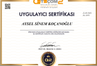 Dil ve Konuşma Terapisti Aysel Sinem Koçanoğlu Dil Konuşma Bozuklukları sertifikası