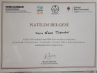 Klinik Psikolog  Aişe Seda Turhan Psikoloji sertifikası