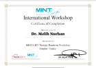 Dr. Melih Nurhan Medikal Estetik Tıp Doktoru sertifikası