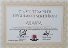 Uzm. Psk. Dan. Ali Kaya Psikolojik Danışman sertifikası