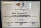 Op. Dr. Hüseyin Kılıç Kadın Hastalıkları ve Doğum sertifikası
